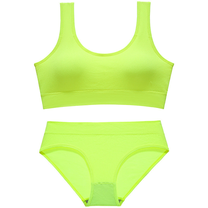 Women's Small Thin Wireless Push Up Sexy Lingerie Sets