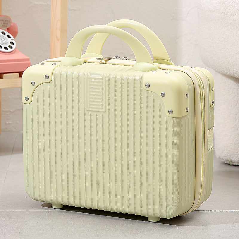 Fashionable Good-looking Gift Lightweight Storage Sapphire Blue Luggage