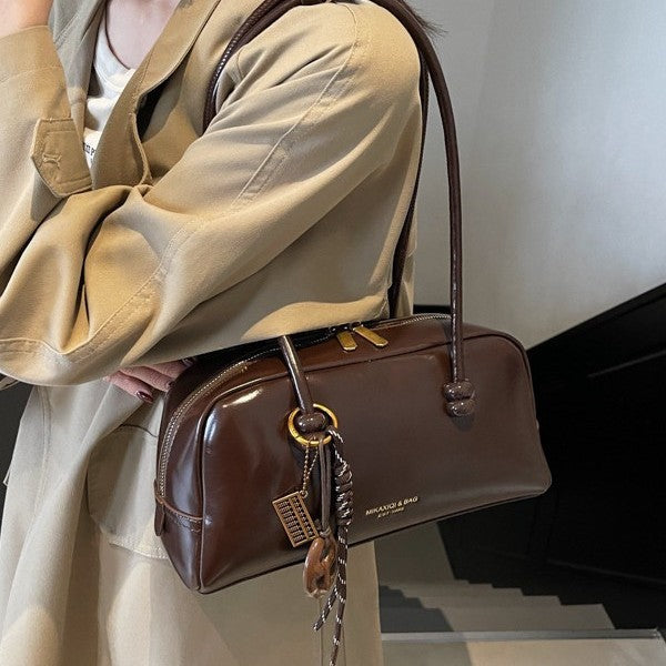 Women's Trendy Retro Large Capacity Pillow Commuter Portable Women's Shoulder Bag