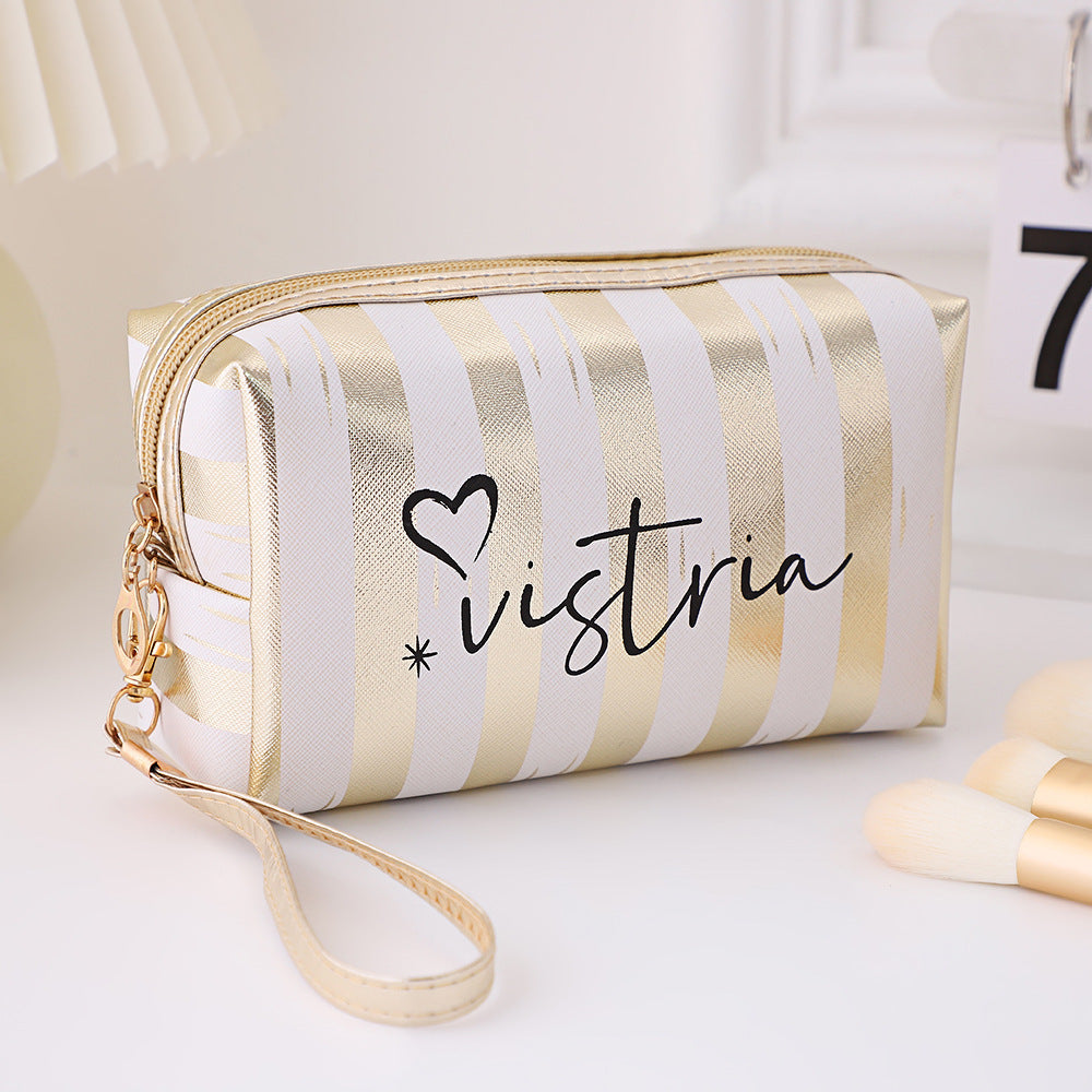 Charming Pretty Portable Zipper Multifunctional Storage Makeup Bag