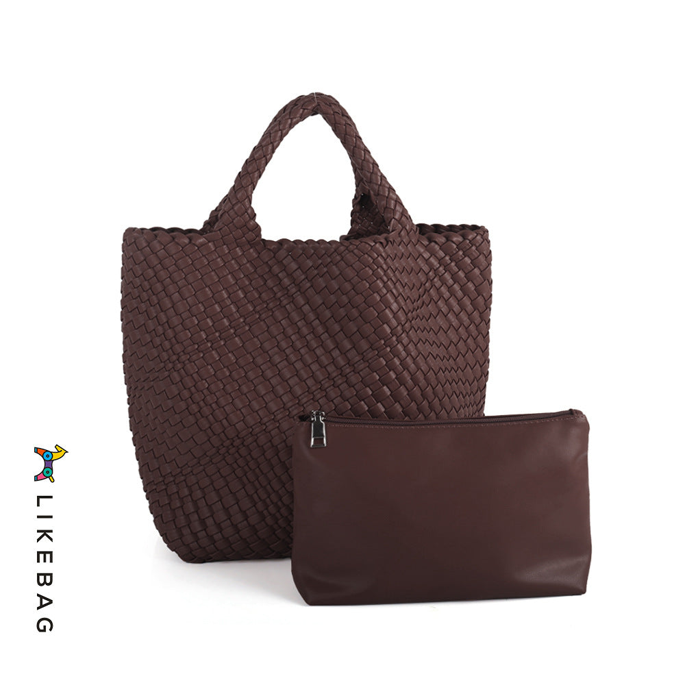 Women's Handmade Woven Fashion Large Capacity Totes Women's Shoulder Bag