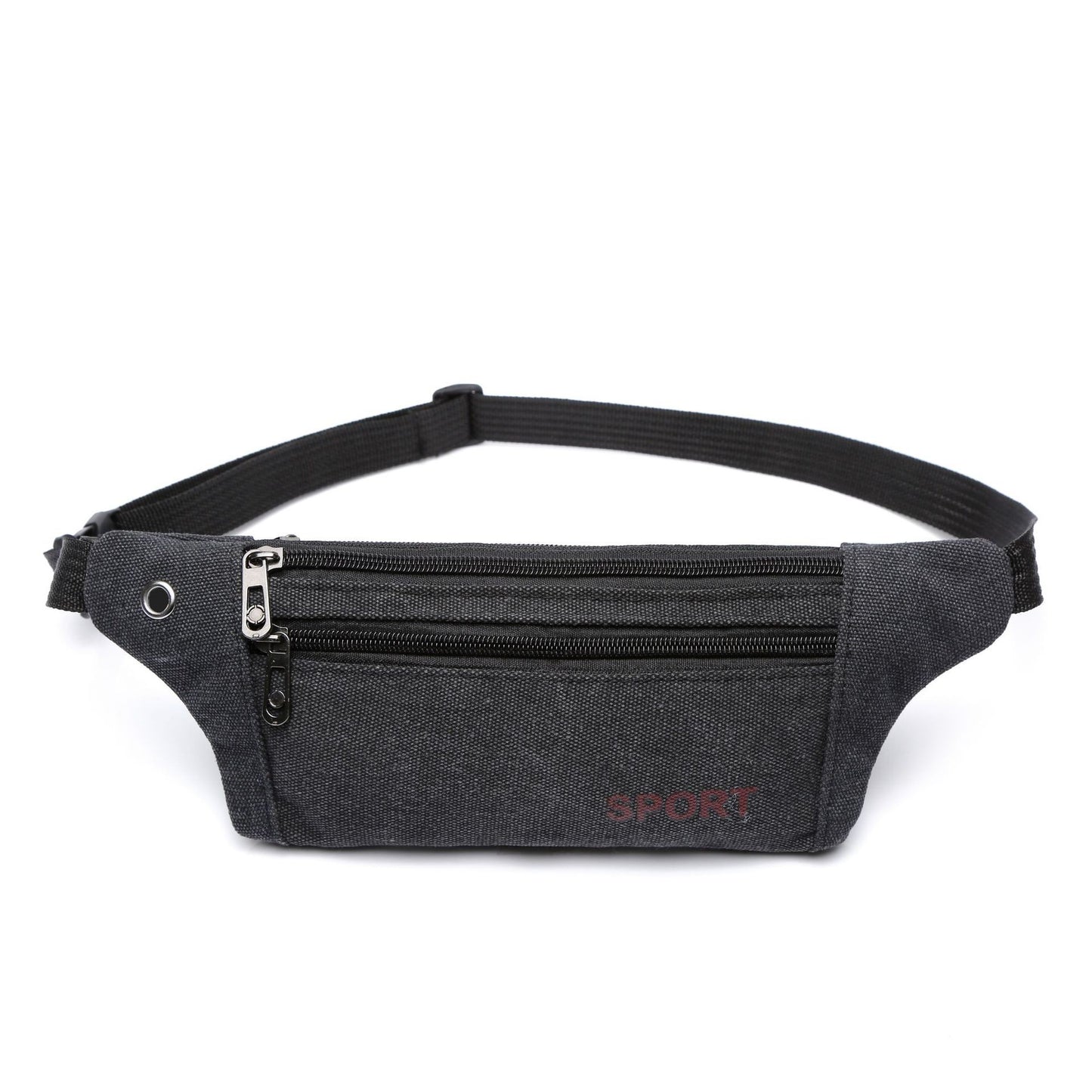 Men's Canvas Mobile Sport Climbing Running Pouch Men's Waist Packs