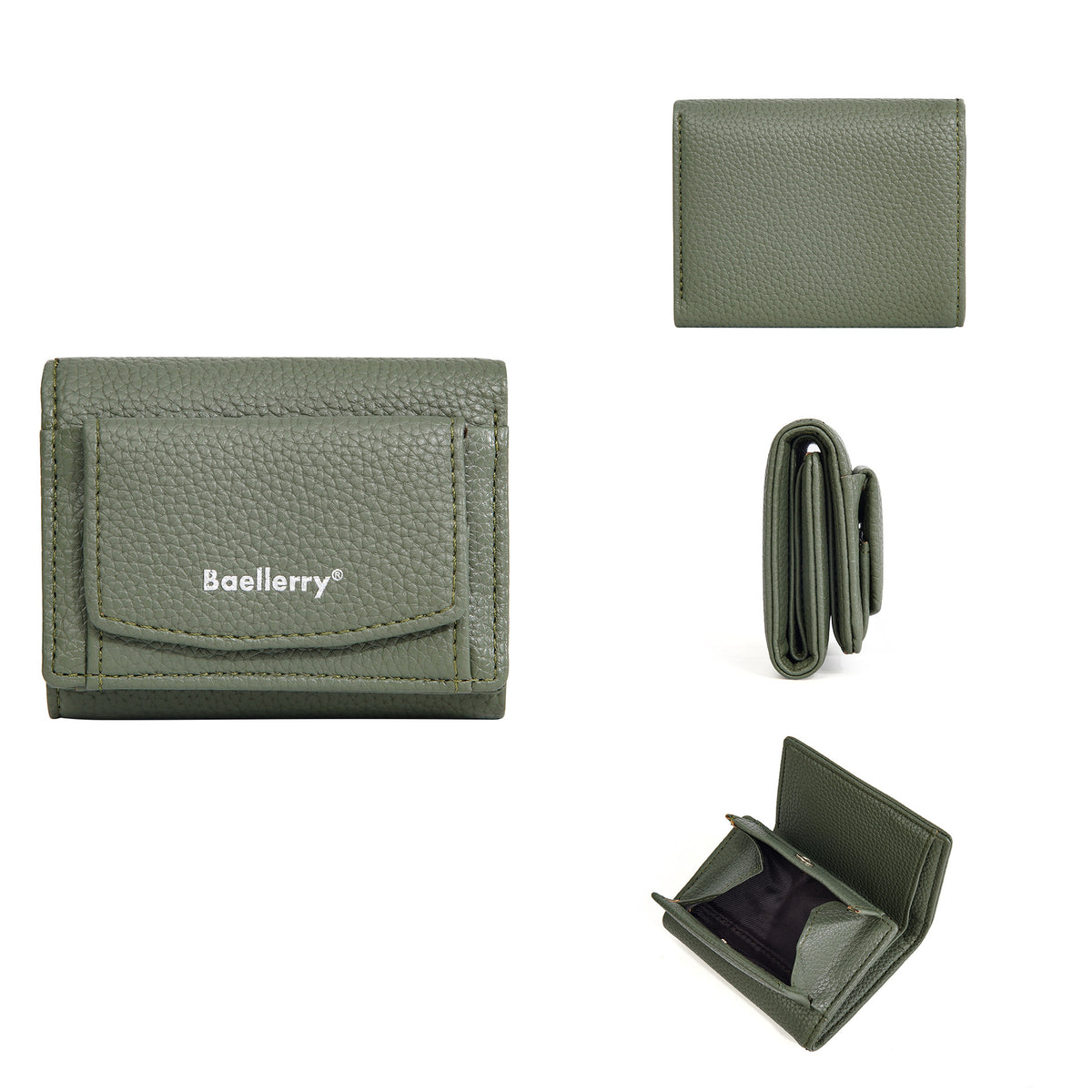 Attractive Women's Short Multiple Slots Mini Coin Purses