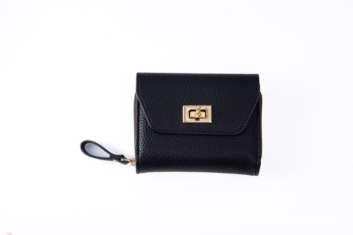 Women's Color For Versatile Premium Large Capacity Multiple Slots Good-looking Ladies Wallet