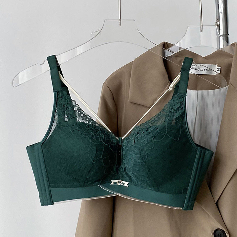 Women's Push Up Breast Holding Radiation Lace Lingerie Sets