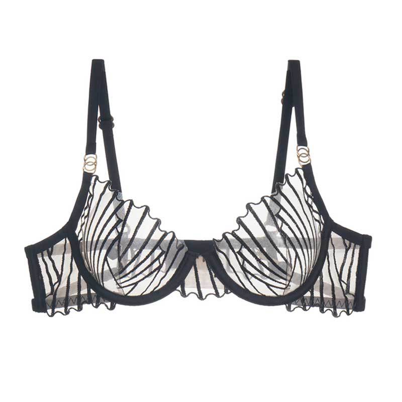 Women's Underwear Big Chest Small Push Up Breathable Lingerie Sets