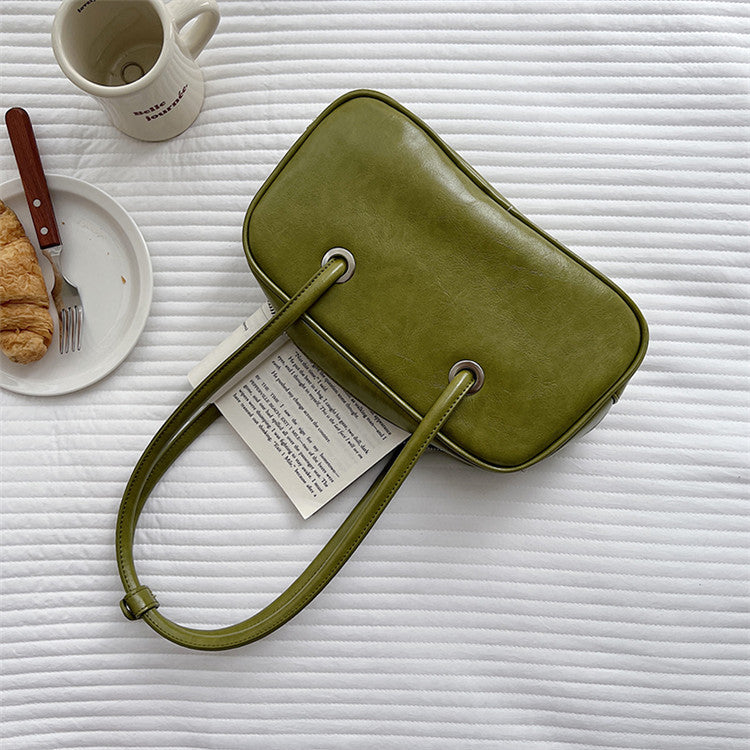 Women's Simple Large Capacity High Sense Leather Handbags