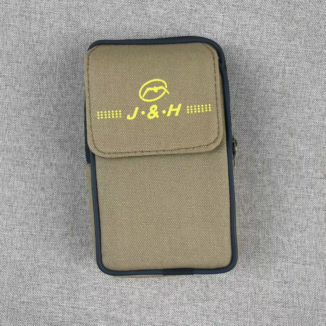 Men's Canvas Mobile Manual Work Horizontal Phone Bags