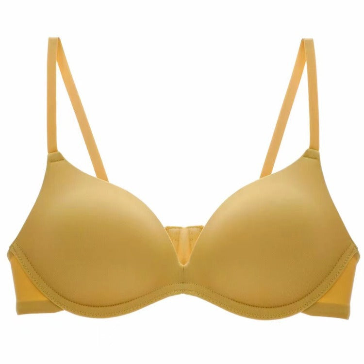 Women's Seamless Underwear Wireless Sleep Korean Style High Everyday Bras