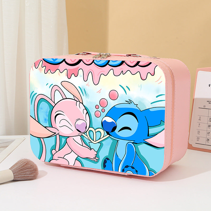 Children's Cartoon Portable Stitch Birthday Party Favor Makeup Bag
