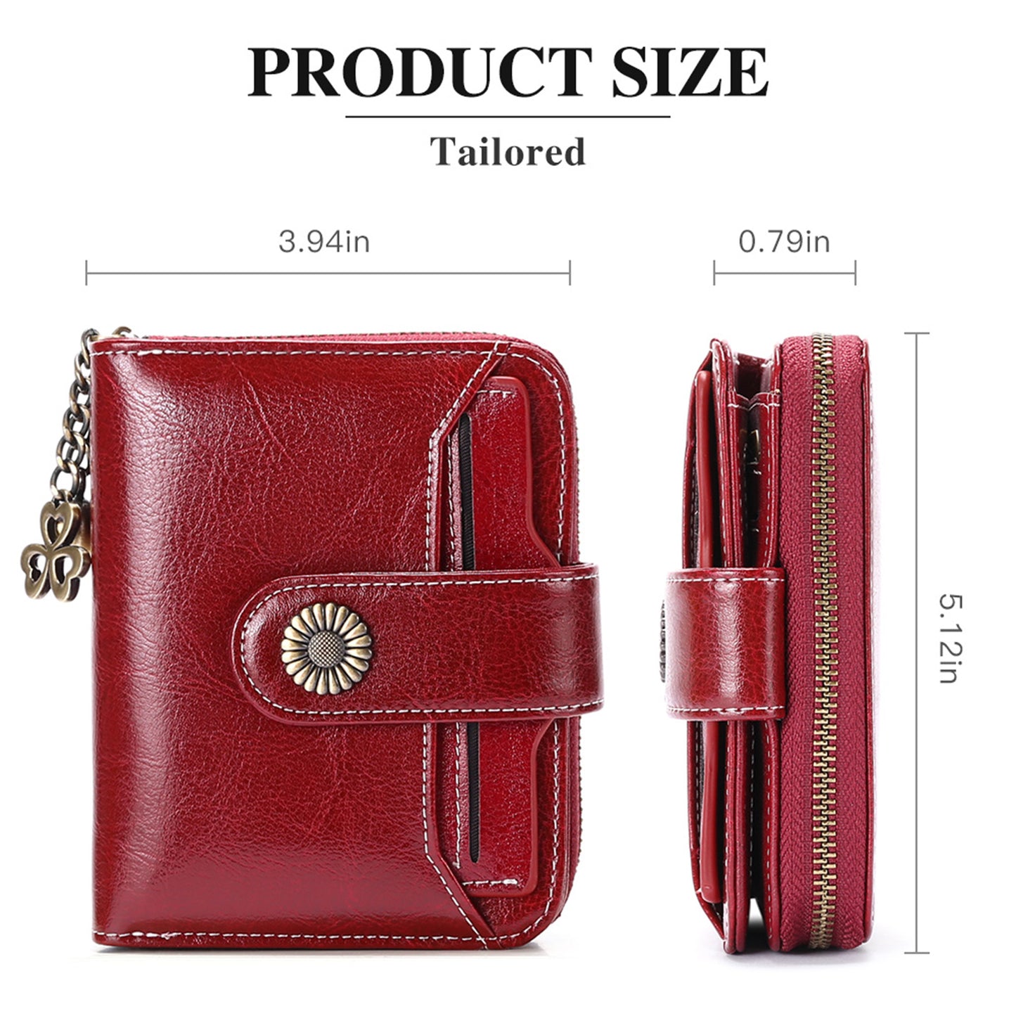 Women's Leather Female Short Korean Mini License Ladies Wallets