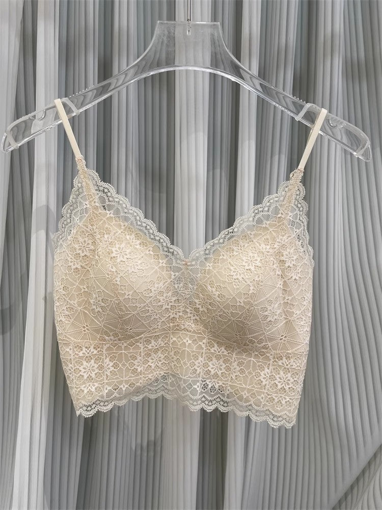 Sling Traceless Ventilation Comfortable Push Up Vest Summer Lingerie Sets