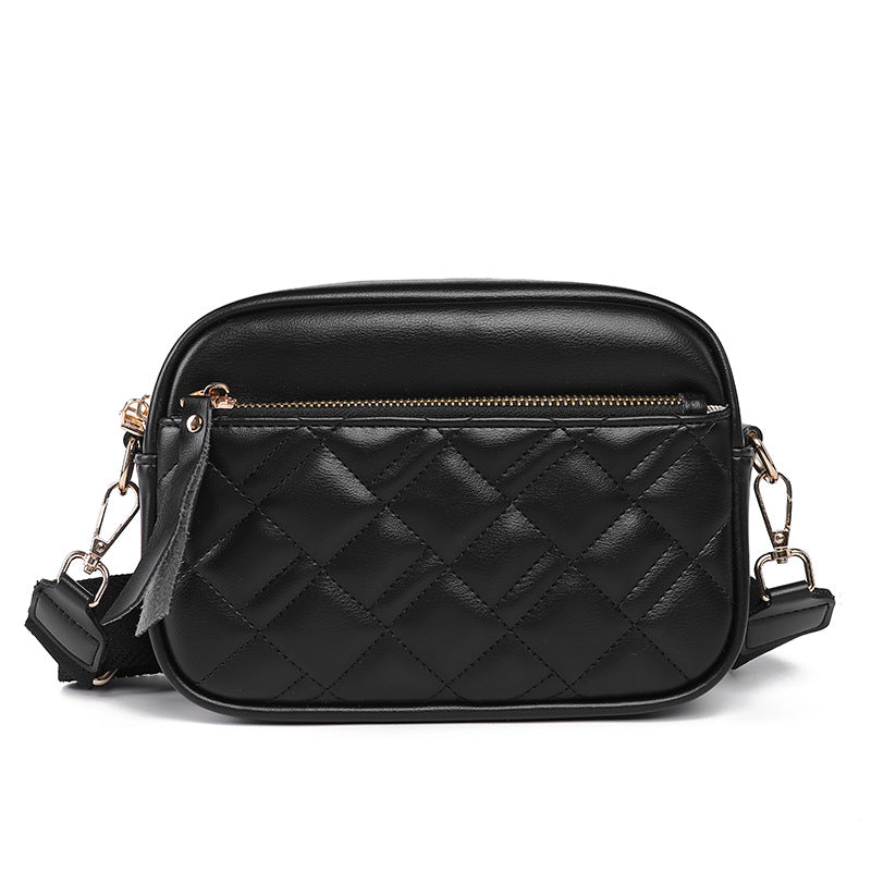 New Women's Trendy Large Capacity Diamond Crossbody Bags