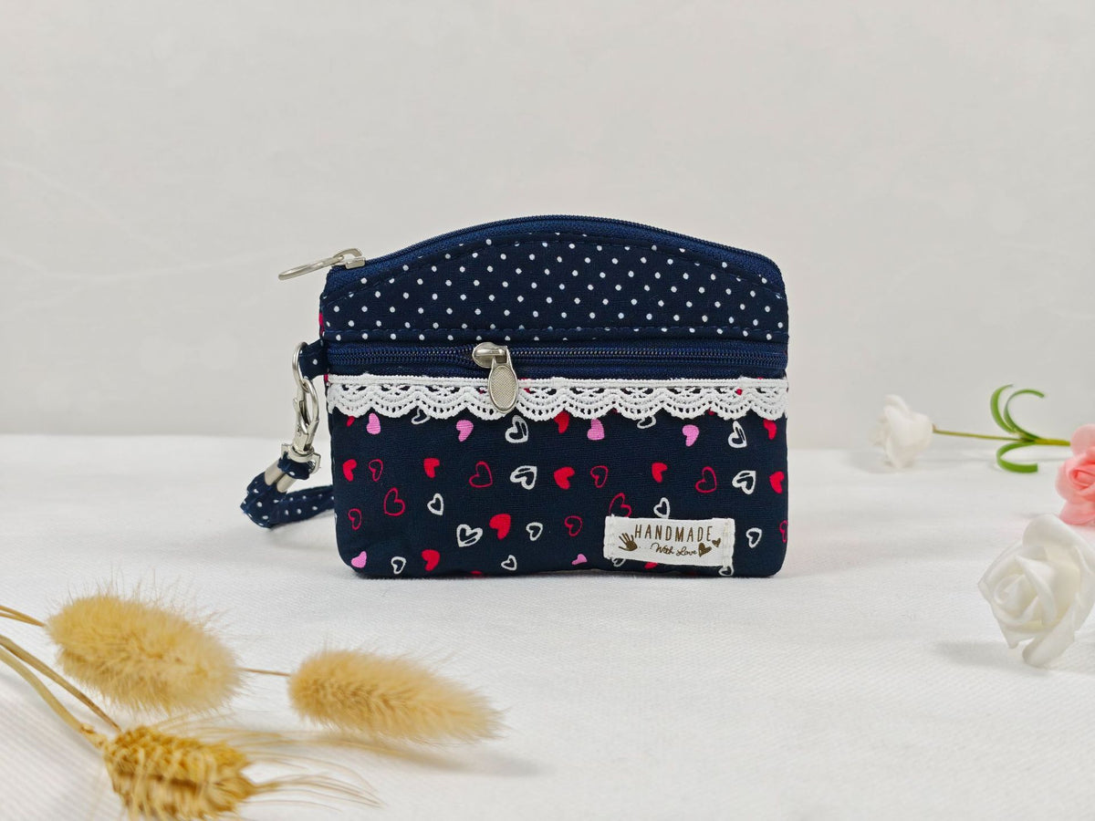 Women's Sweet Floral Cotton Storage Daily Matching Ladies Wallet