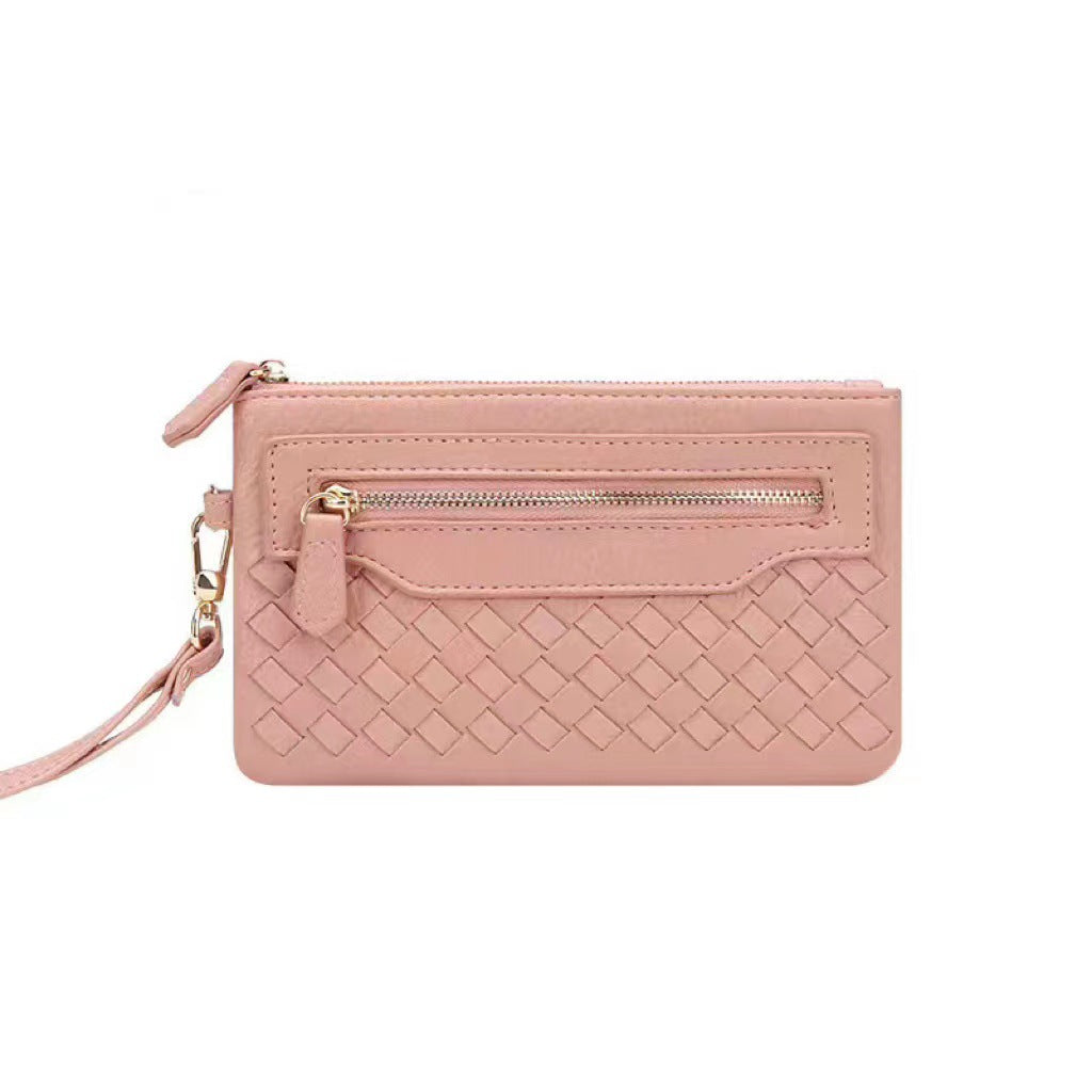 Creative Female Fashion Classic Style Rhombus Card Holder