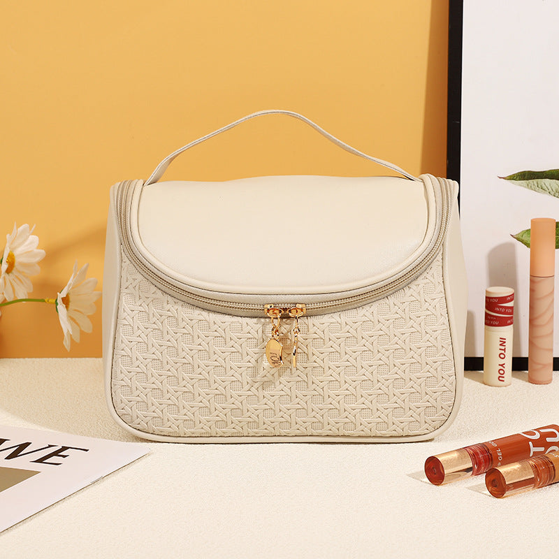 Women's Simple Portable High-grade Storage Waterproof Wash Makeup Bag