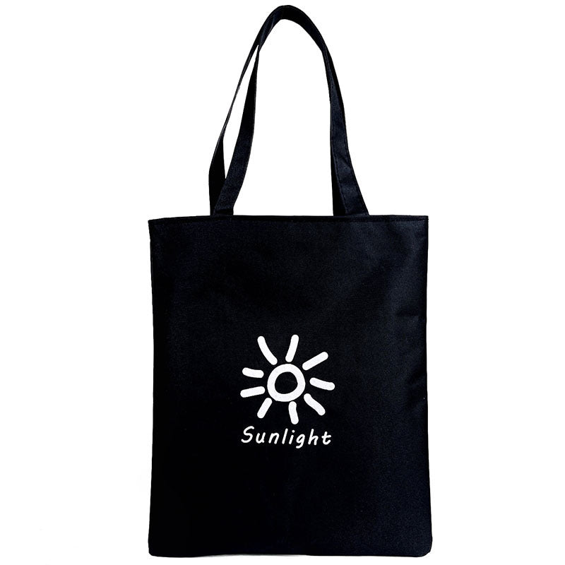 Tide Korean Style Personalized Fashion Artistic Printing Large Capacity Shoulder Bags