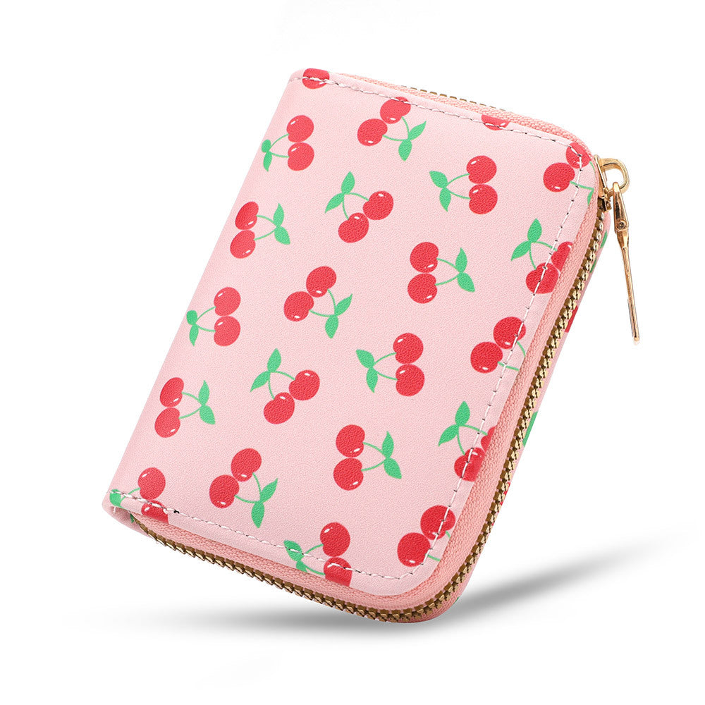 Pretty Expanding Large Capacity Printing Certificate Card Holder