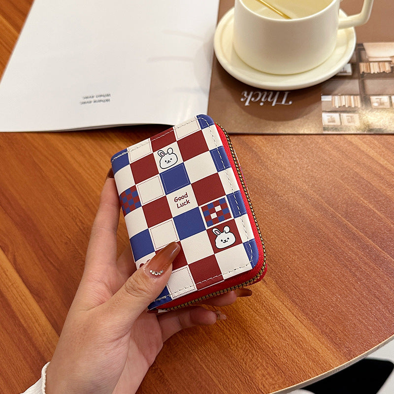 Glamorous Women's Storage Position Sets Clamp Card Holder