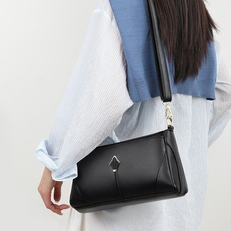Trendy Women's Mom Simple Underarm Fashion Women's Messenger Bag