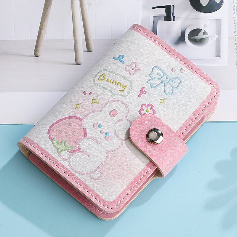 Cartoon Multiple Slots Large Capacity Creative Card Holder