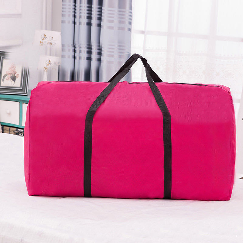 Oxford Cloth Large Pattern Encryption Moving Waterproof Woven Travel Bags