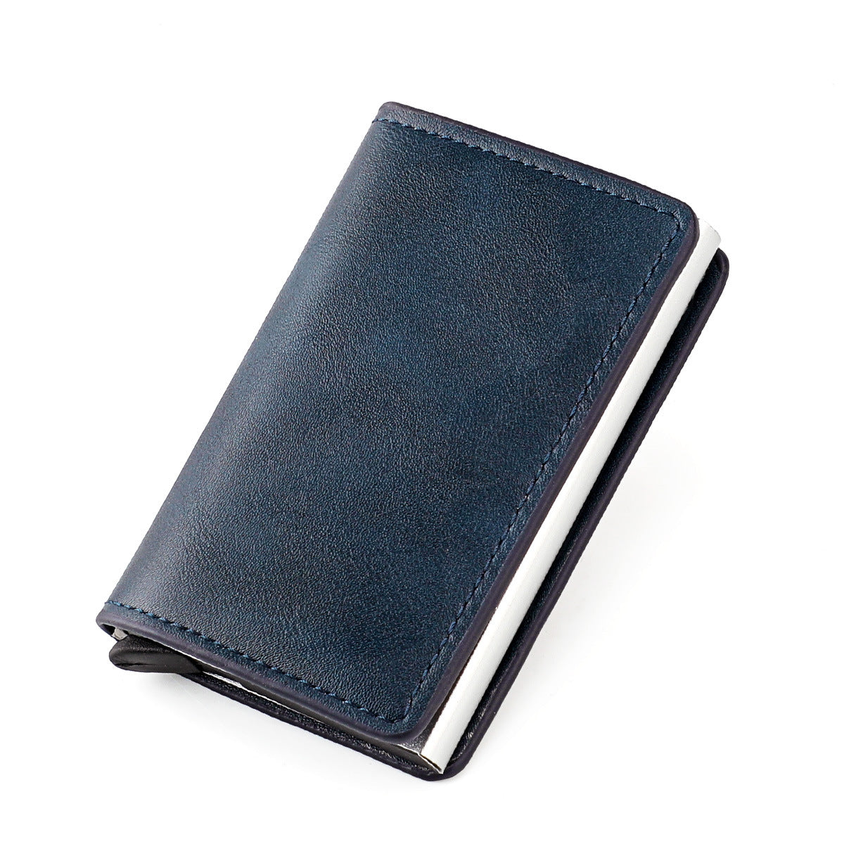 Men's Aluminum Alloy Credit Metal Cassette Business Card Holder