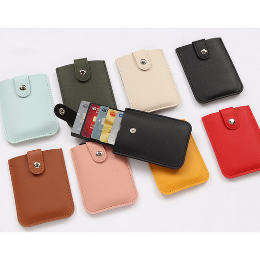 Women's Thin Layered Telescopic Large Capacity Multiple Card Holder