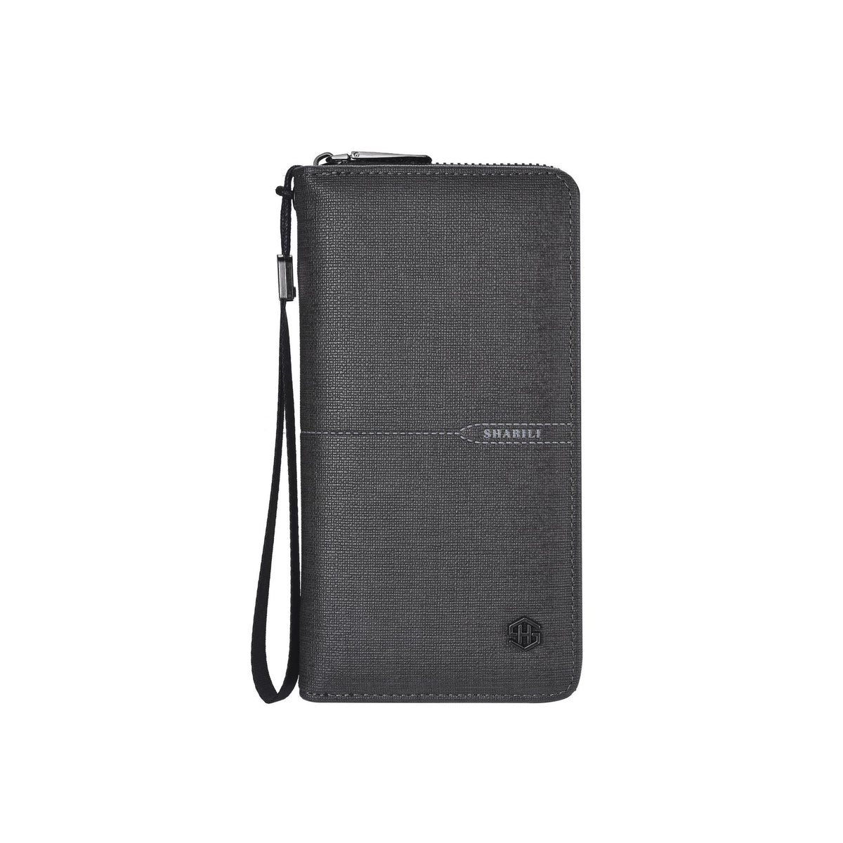 Men's Long Large Capacity Zipper Mobile Clutch Men's Wallet