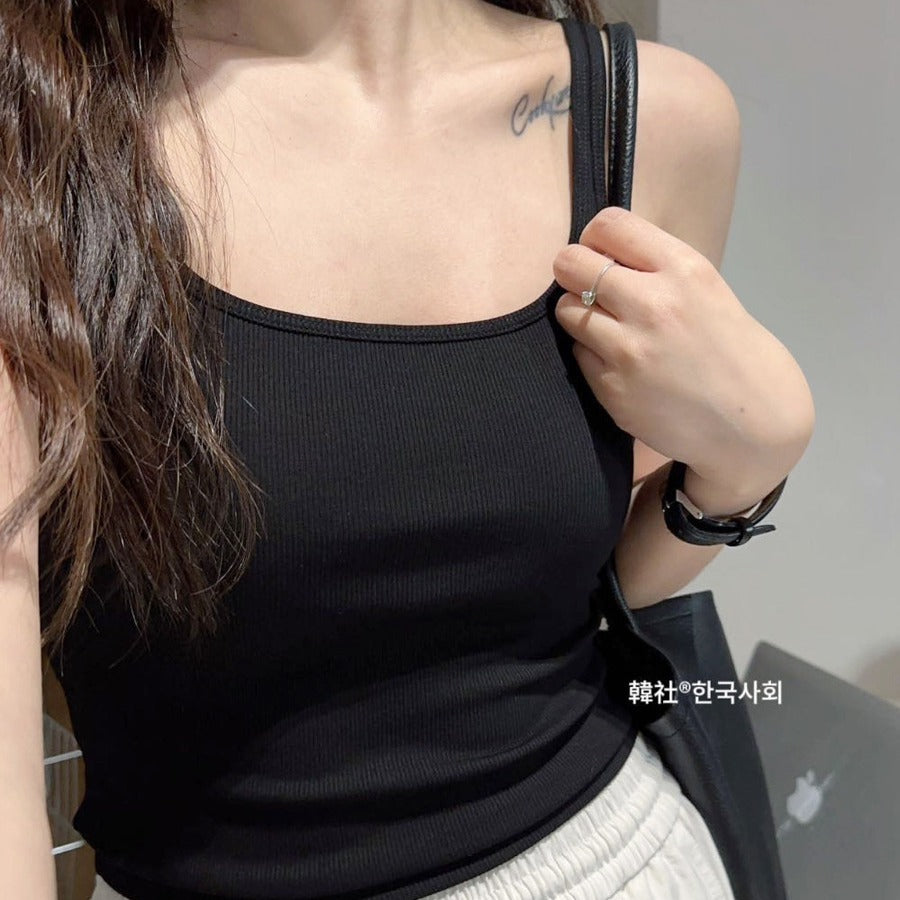 Women's Inner Wear Outer Slim Sleeveless Bottoming Tanks Camis