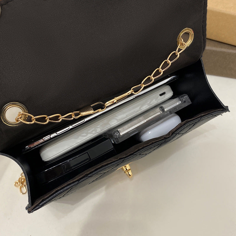 Diamond Korean Style Embroidered Chain Female Women's Shoulder Bag