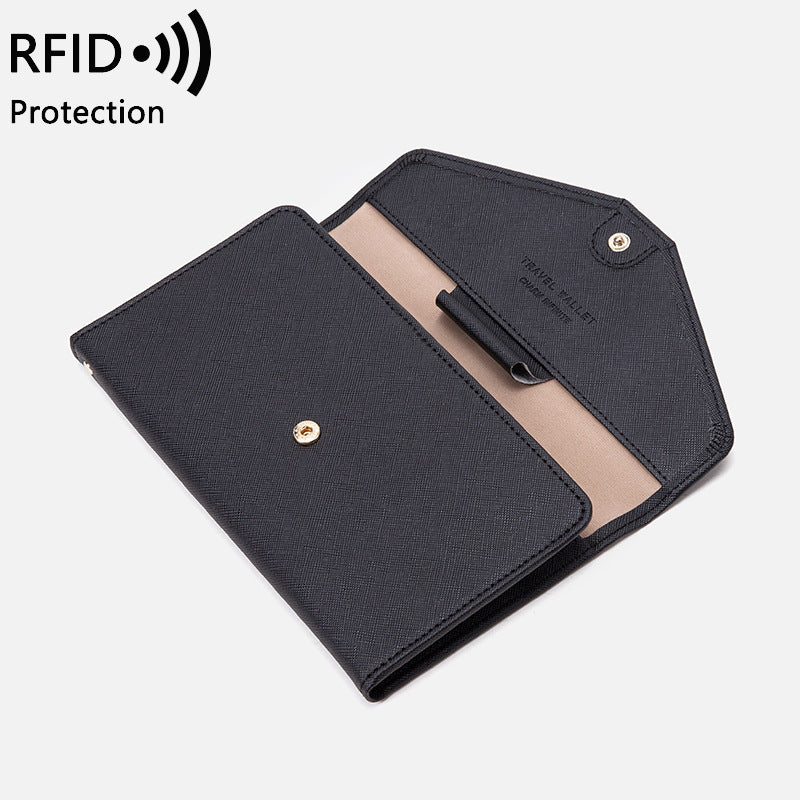 Printing Leather Goods Document Passport Jacket Card Holder