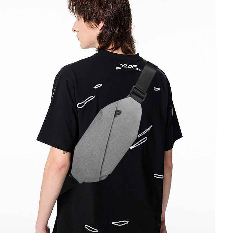 Men's Fashion Large Capacity Cashier Change Multifunctional Men's Chest Bags