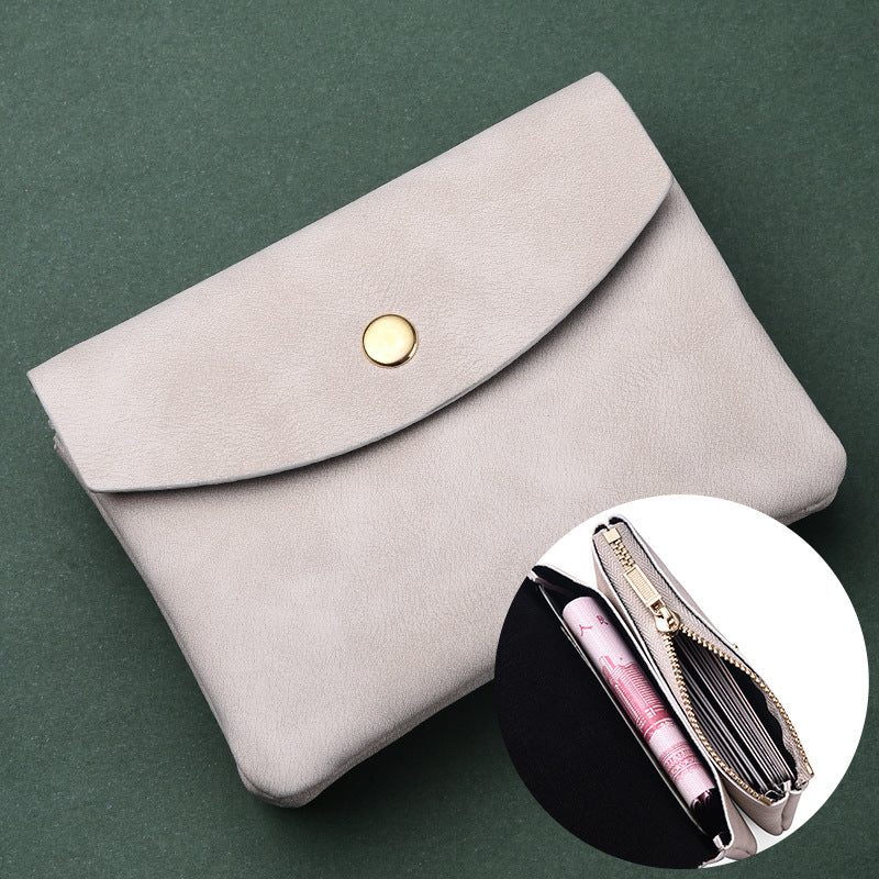 Women's & Men's & Soft Leather Pouch Mini Earphone Coin Purses