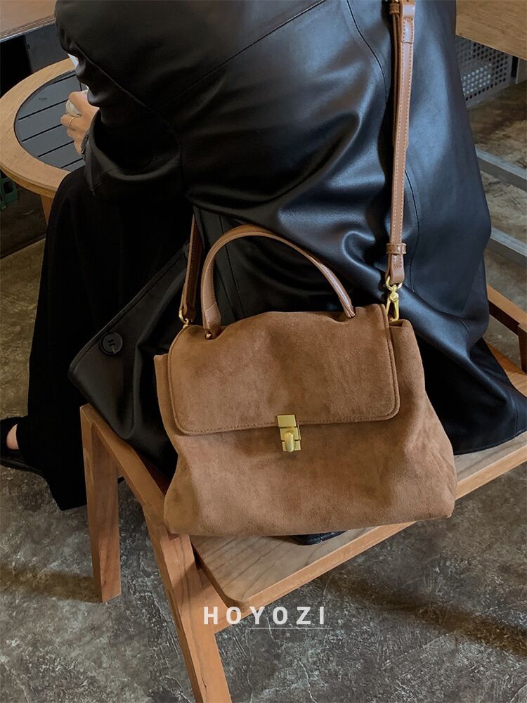 Women's Minimalist Soft Leather High-grade Large Capacity Crossbody Bags