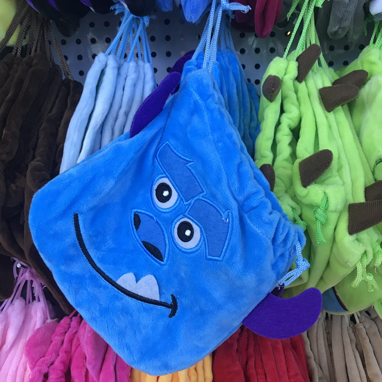 Women's & Men's & Plush Cute Drawstring Korean Mobile Coin Purses