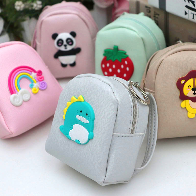 Korean Cartoon Cute Female Mini Earphone Ladies Wallet