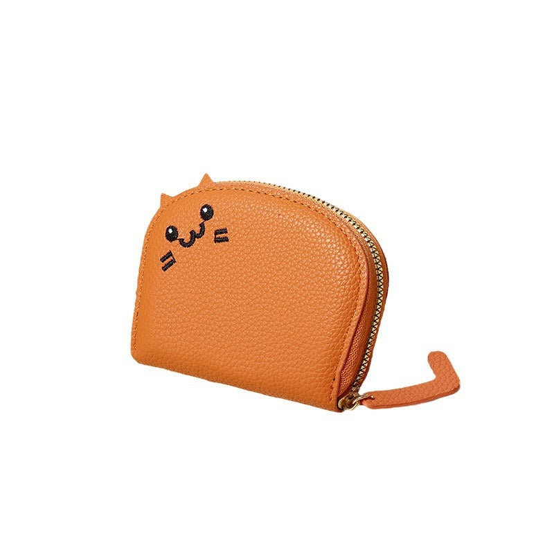 Graceful Cat Cute Advanced Cartoon Change Ladies Wallet