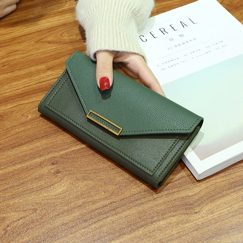 Women's Korean Fashionable Personalized Long Fresh Multifunctional Ladies Wallet