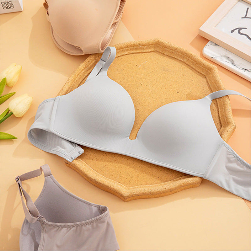 Upgraded Summer Thin Underwear Breathable Seamless Not Empty Everyday Bras