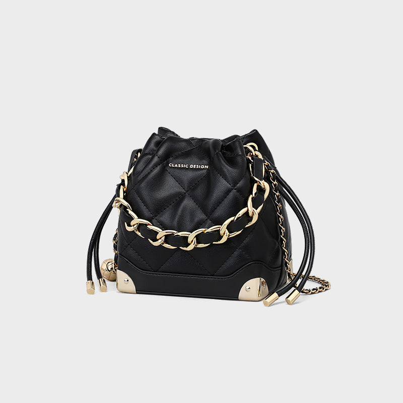 Slouchy Women's Current High Sense Chain Bucket Bags