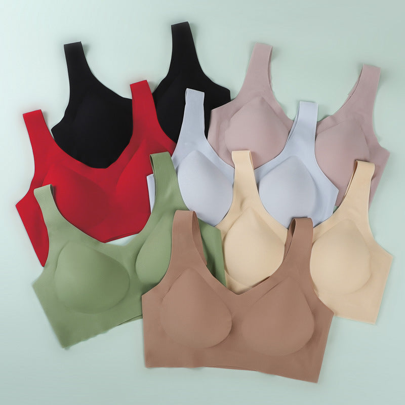 Women's Vest Push Up Comfort Underwear One-piece Everyday Bras