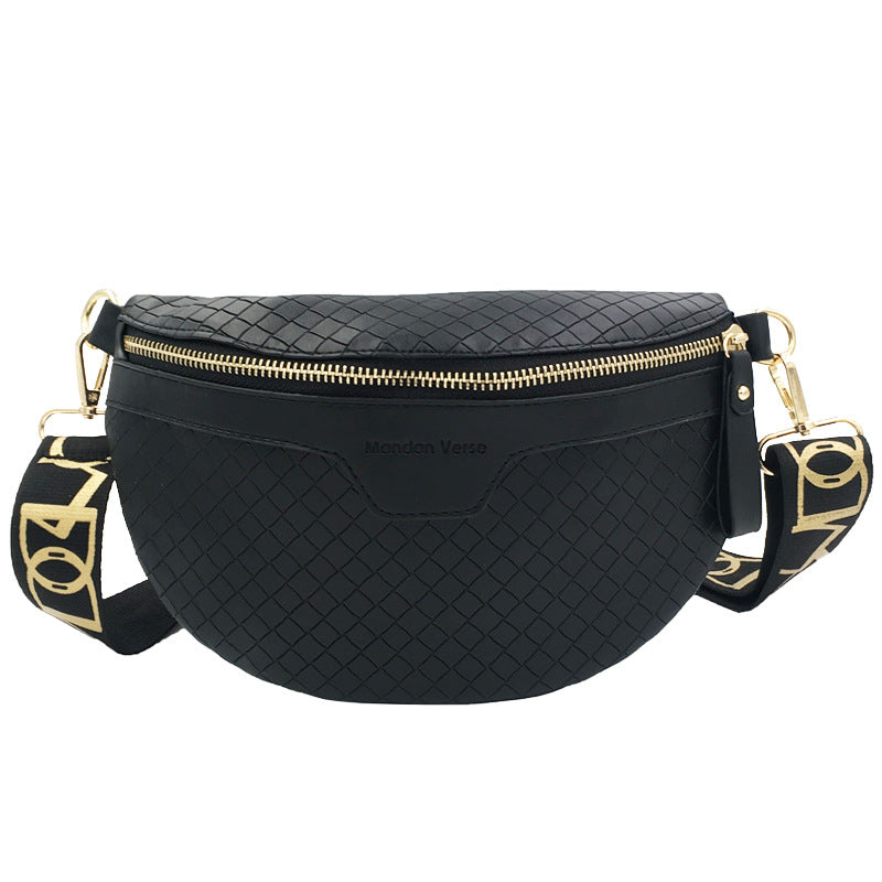 Women's Thick Chain High-grade Plaid Fashionable Women's Messenger Bag