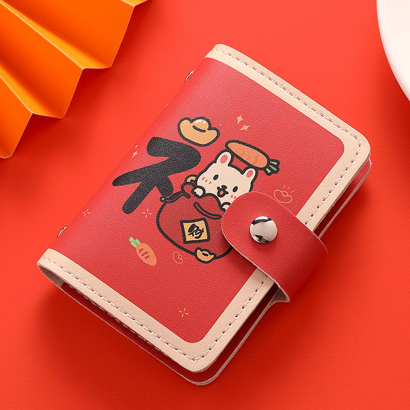 Dog Large Capacity Mini Cute Versatile Card Holder