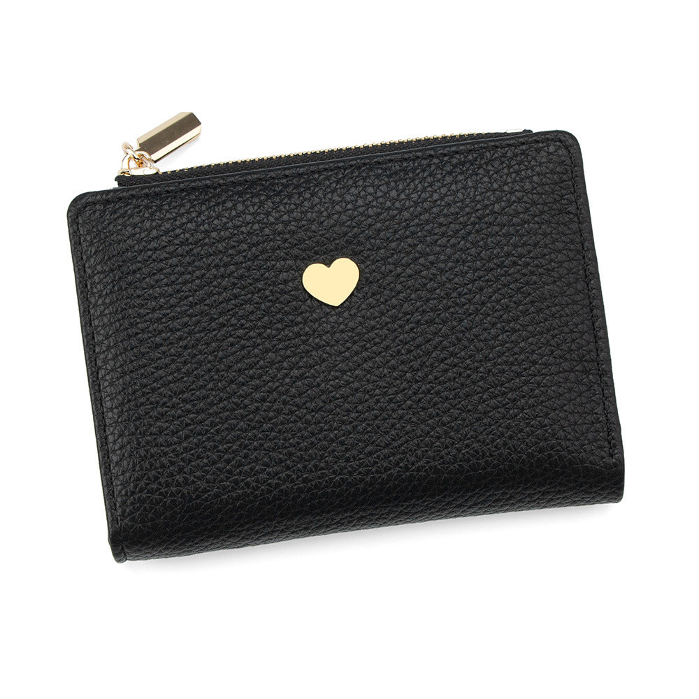 Women's Short Love Cute Lychee Pattern 2 Coin Purses