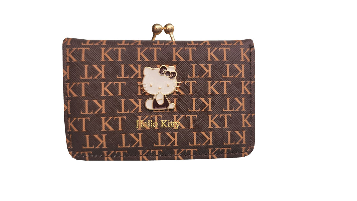 Women's Korean Style Fashion Short Hardware Clow Ladies Wallet