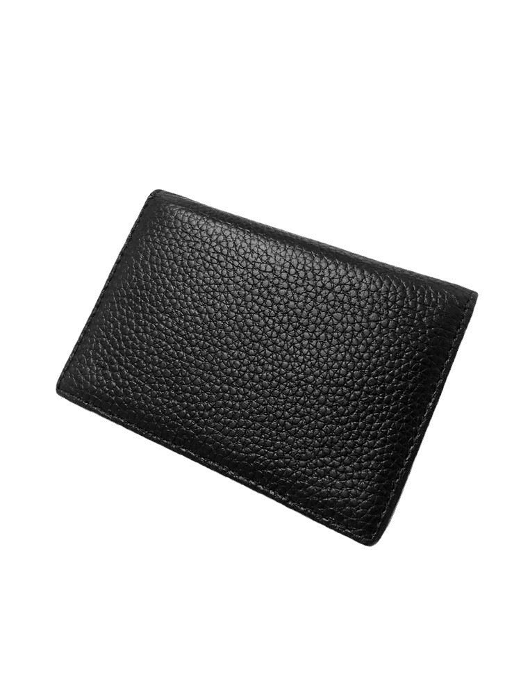 Genuine Leather First Layer Cowhide Business Card Holder