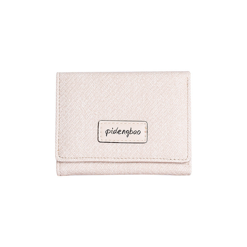 Women's Mori Style Artistic Korean Thin Multiple Ladies Wallets