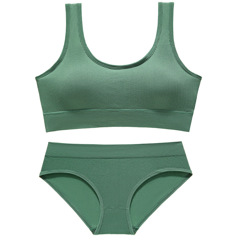 Women's Small Thin Wireless Push Up Sexy Lingerie Sets
