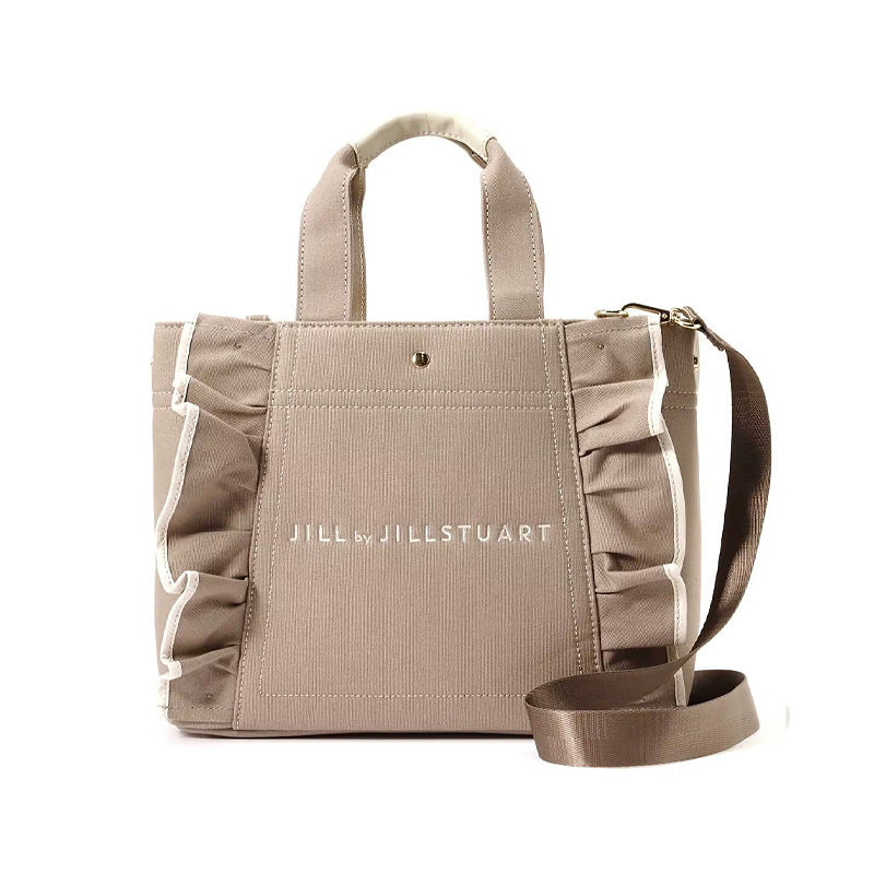 Ruffles Canvas Large Capacity Mummy Commuter Handbags
